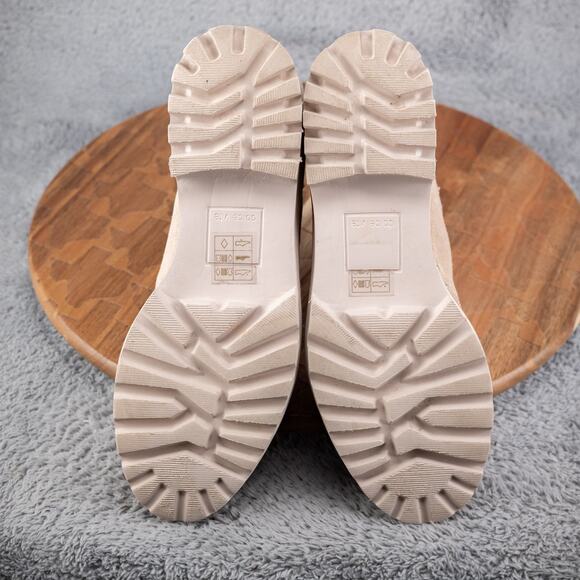 DOLCE VITA Women Huey Ivory Suede Studded Chelsea Ankle Boots 8 M - Picture 7 of 7